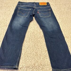 Levi's Kids Dark Blue Denim Jeans. Boys size 8. Almost brand new